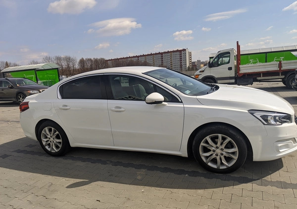 Peugeot 508 cena 41500 przebieg: 130000, rok produkcji 2014 z Rzeszów małe 352